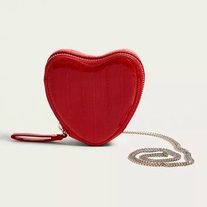 Urban Outfitters Red Rachel Icon Heart Crossbody Bag